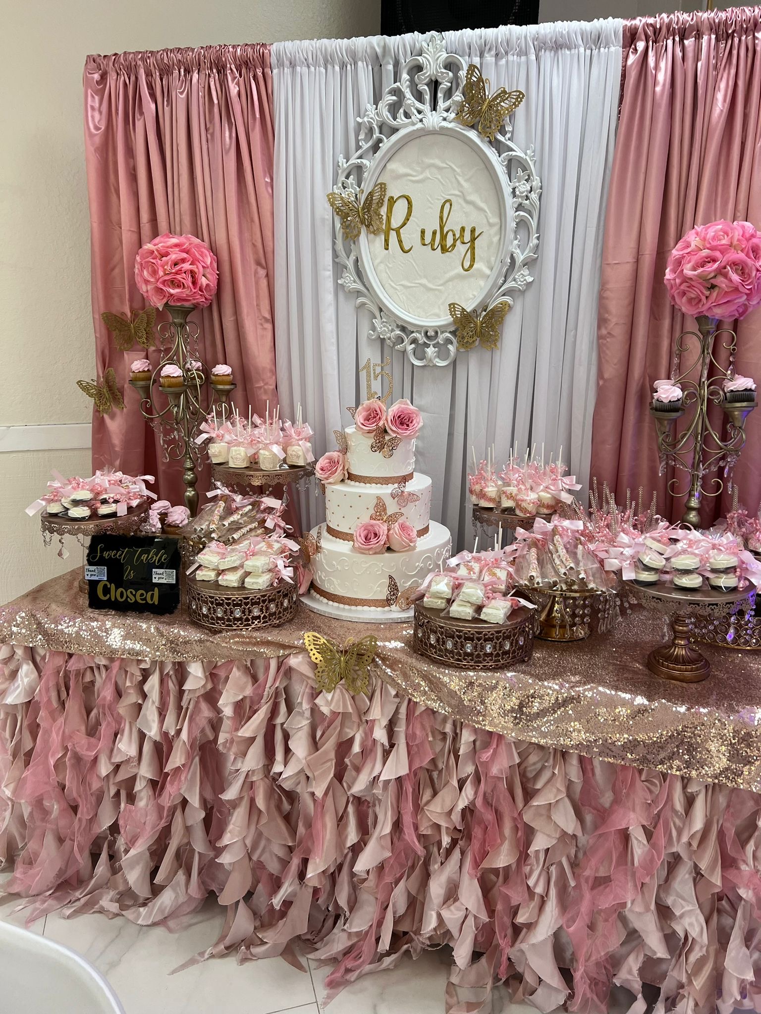 Quinceañera celebration